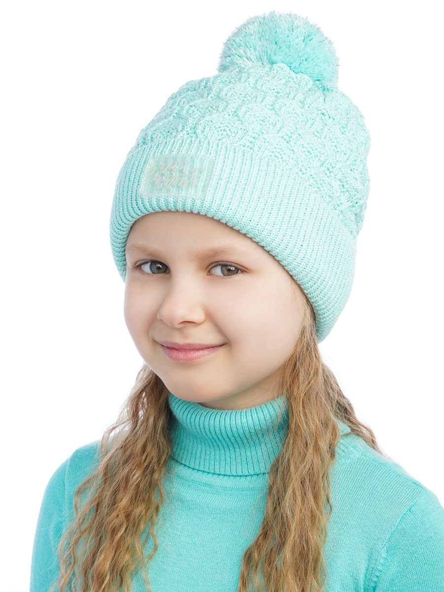 D3-6063 шапка Fishka для девочки 52-54